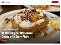 Website Screenshot TRUreligion Pancake & Steakhouse