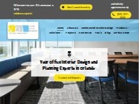 Website Screenshot Vision Office Interiors