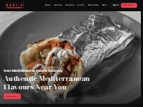 Website Screenshot Bariis Kitchen and Bakery