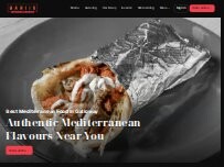 Website Screenshot Bariis Kitchen and Bakery