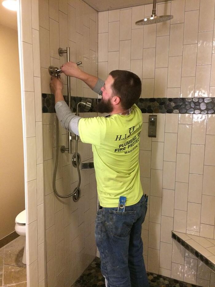 Images H.J. Pertzborn Plumbing and Fire Protection Corporation.