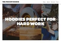 Website Screenshot The Pocket Hoodie