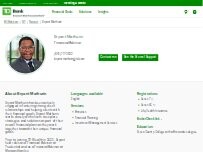 Website Screenshot Bryant Mathurin - TD Wealth Financial Advisor