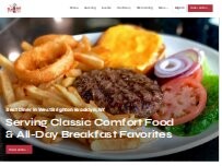 Website Screenshot Parkview Diner