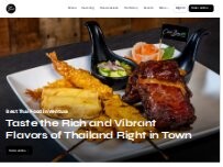 Website Screenshot Chili Basil Thai Cuisine