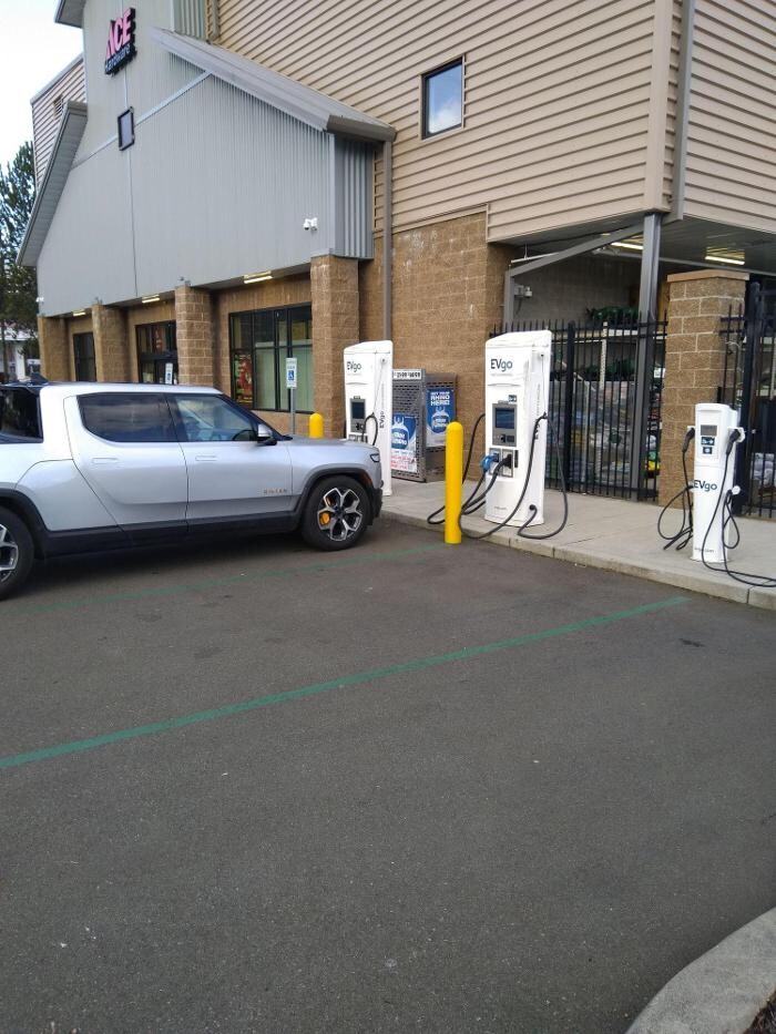Images EVgo Car Charging Station