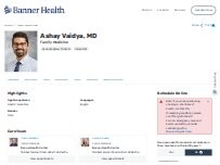 Website Screenshot Ashay Udesh Vaidya, MD