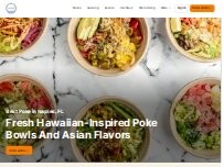 Website Screenshot Poke Mahi Naples