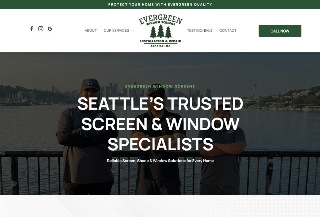 Images Evergreen Window Screens