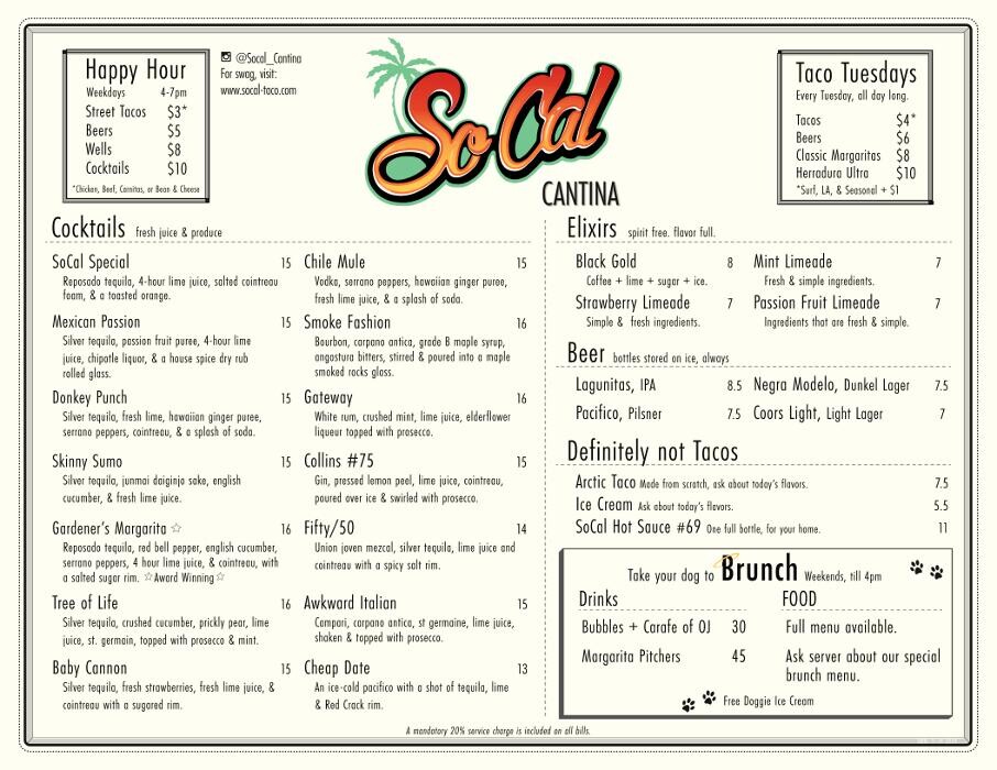 Images SoCal Cantina