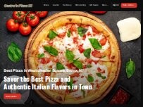 Website Screenshot Cestra's Pizza III