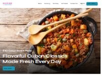 Website Screenshot The Latin Pig Cuban Restaurant