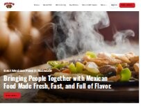 Website Screenshot Julio's Mexican Restaurant