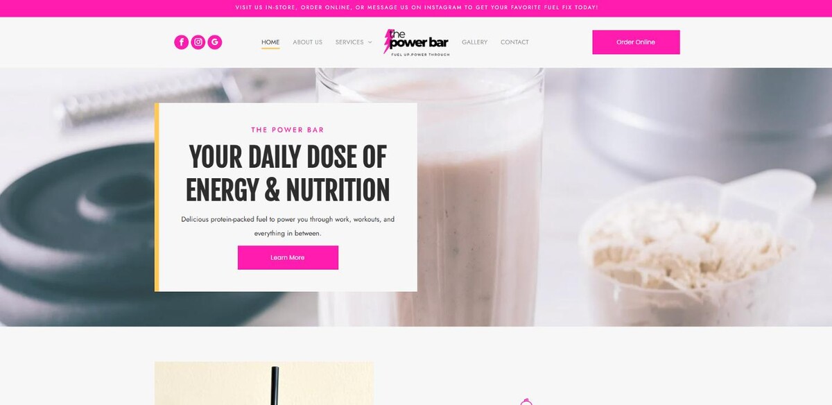Images The Power Bar Nutrition