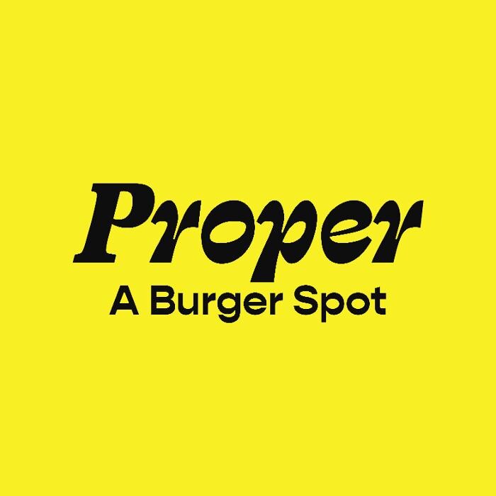 Proper - A Burger Spot Logo