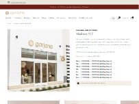 Website Screenshot gorjana
