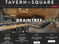 Website Screenshot Tavern in the Square
