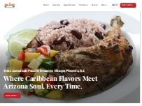 Website Screenshot Island Grill AZ