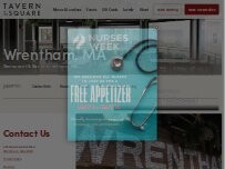 Website Screenshot Tavern in the Square