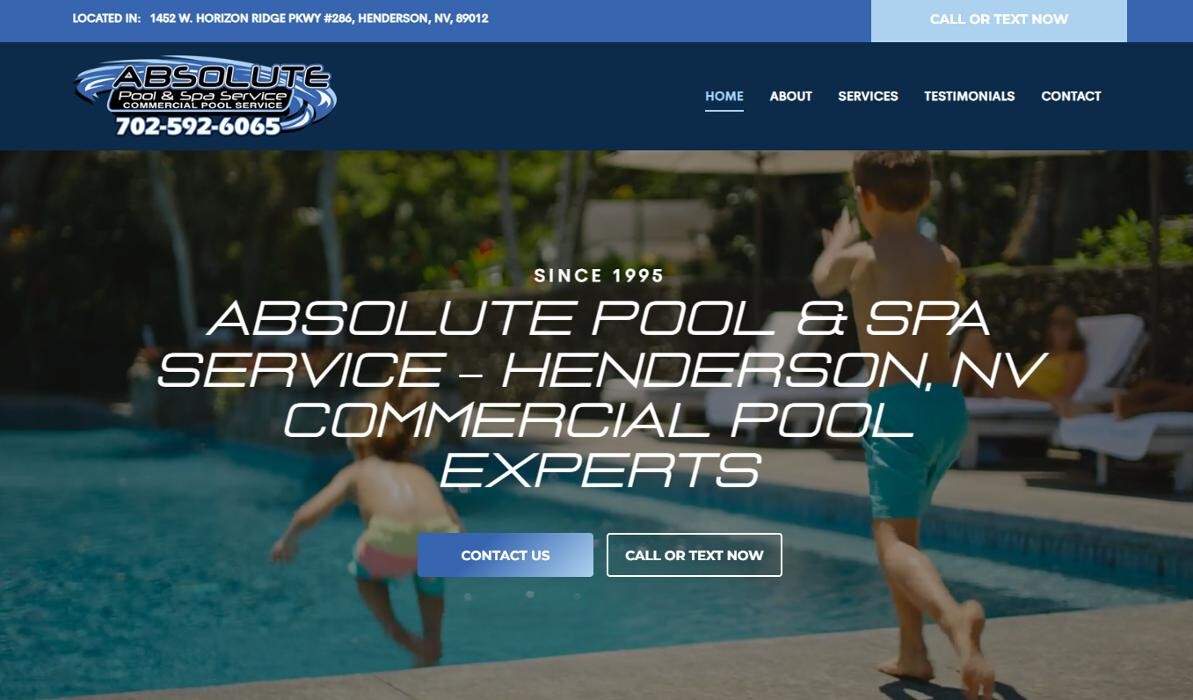 Images Absolute Pool & Spa Service
