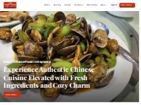 Website Screenshot Tin's Teapot Bistro