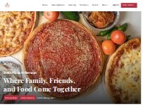 Website Screenshot Anthony's Pizza