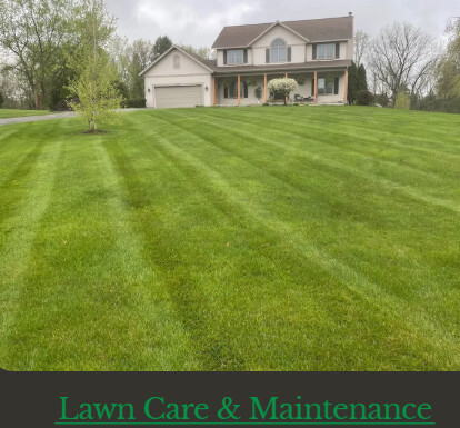 Mighty's Landscape Services Logo