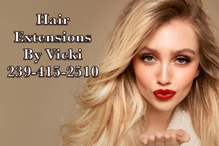 Hair Extensions By Vicki Logo