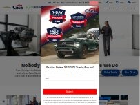 Website Screenshot Casa Chevrolet of Prescott Service Center