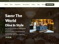 Website Screenshot CASA DE AMORE RESTAURANT