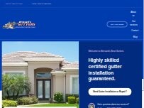 Website Screenshot Brevard's Best Gutters