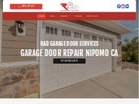 Website Screenshot RAD Garage Door Services