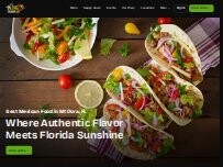 Website Screenshot Fiesta Grande Mexican Grill