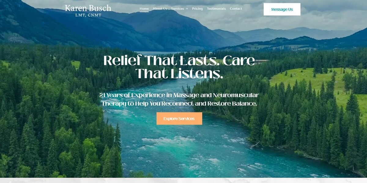 Images Karen Busch, LMT, CNMT