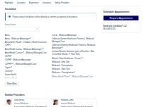 Website Screenshot Sundas Zahra, MD