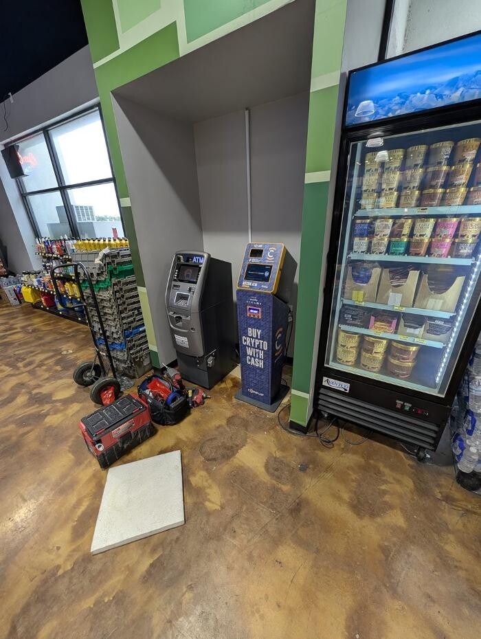 Images CoinFlip Bitcoin ATM - Checkout Food Stores 68 (Sulphur)
