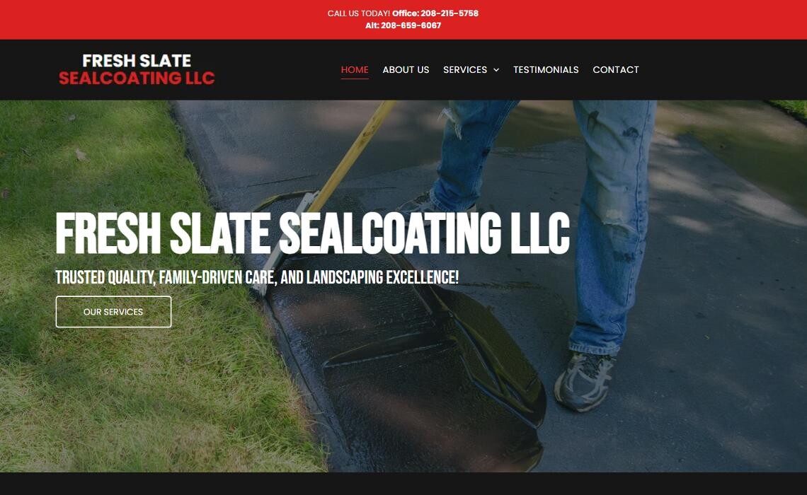Images Fresh Slate Sealcoating LLC