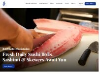 Website Screenshot Yume Sushi Bar