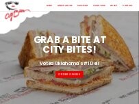 Website Screenshot City Bites