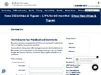 Website Screenshot Bob Boast Volkswagen Service Center