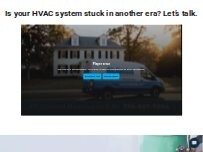 Website Screenshot Air Control Heating and Air