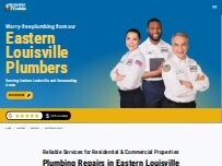 Website Screenshot Benjamin Franklin Plumbing