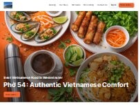 Website Screenshot Phở 54