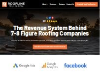 Website Screenshot Roofline Marketing