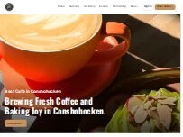 Website Screenshot Morning Talk Cafe