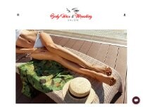Website Screenshot Body Wax & Threading Salon at Smyrna Georgia