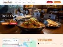 Website Screenshot India Oven Auburn