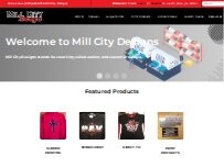 Website Screenshot Mill City Designs