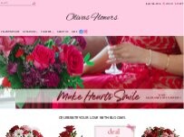 Website Screenshot Olivas Flowers