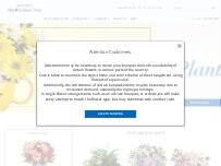 Website Screenshot Jacobsen's Floral & Greenhouse